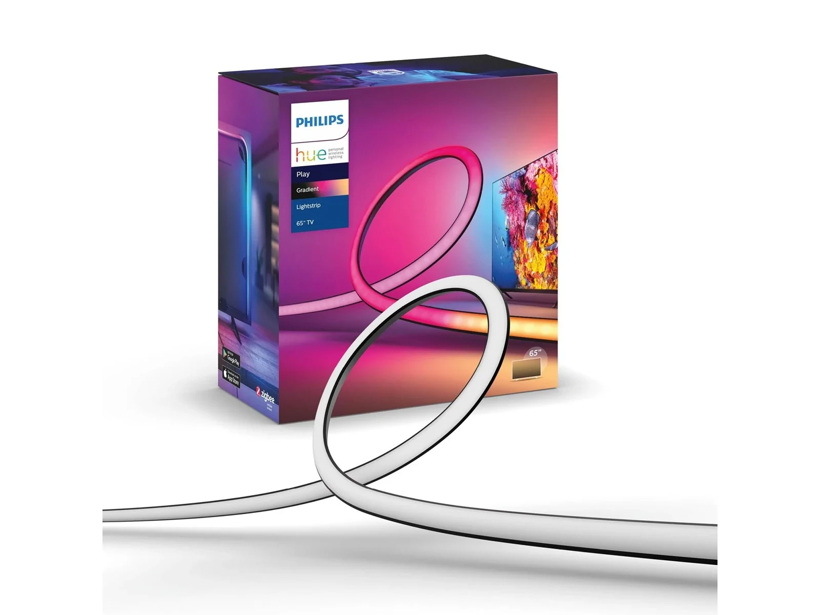 Philips Hue Play Gradient Lightstrip 65" – Surround-TV-Beleuchtung
