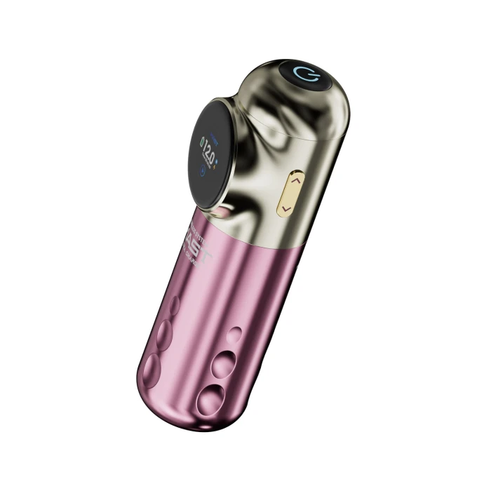 Dragonhawk Mast Archer S Tattoo Pen Maschine – Gold & Rosa – 4,2 mm Hub