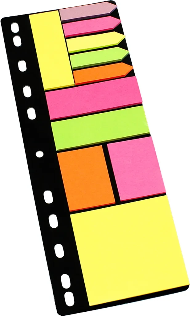 11-in-1 Haftnotiz-Set „Brillant Mix A4“