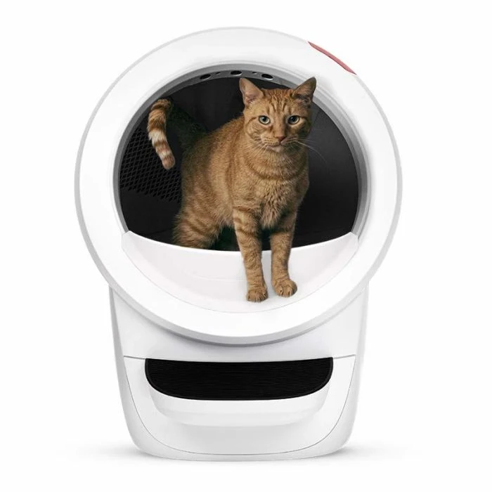 Litter-Robot 4 – Automatisches selbstreinigendes Katzenklo (Weiß, WiFi-fähig)